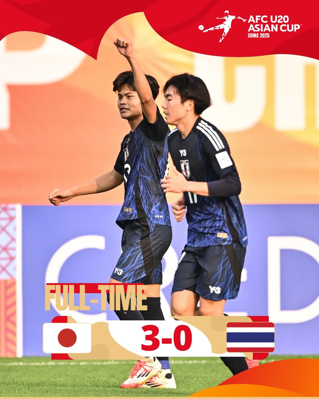  日本U20主帥賽后：雖然全取三分，但球隊(duì)各方面都有待提升