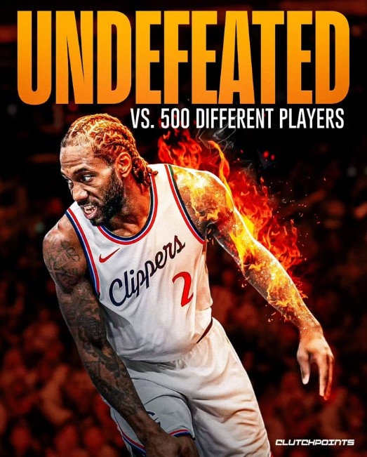  罕見統(tǒng)計！小卡對500球員保持不敗NBA首人 榜單2-6僅老詹非他隊友