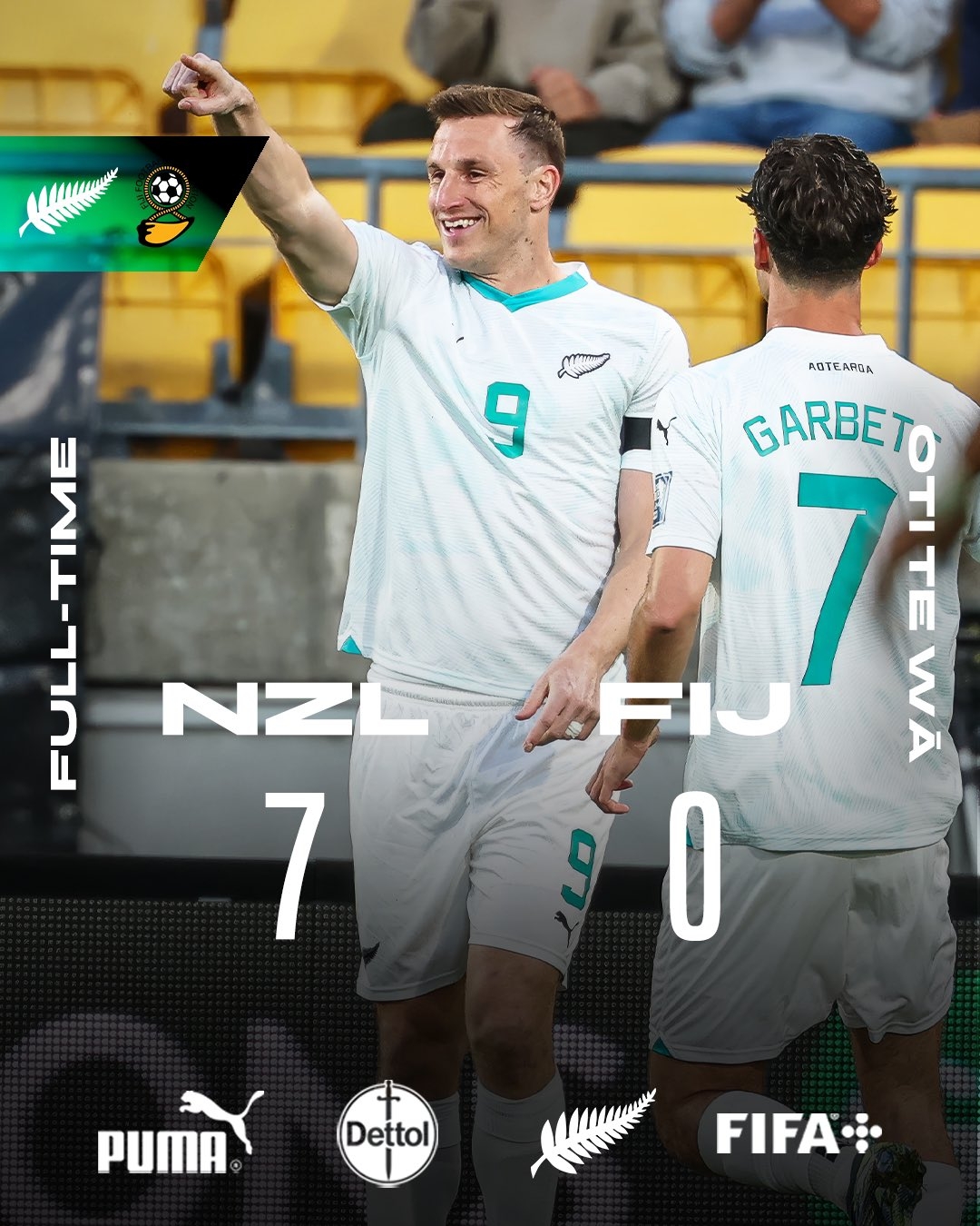  距世界杯一步之遙！新西蘭7-0進大洋洲決賽，其FIFA排名高國足1位